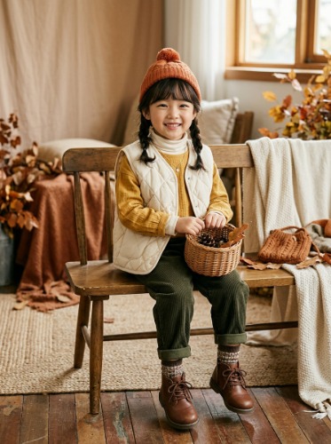 [아동] 퀼팅 조끼