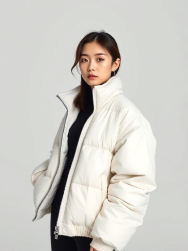 오버사이즈 숏 패딩