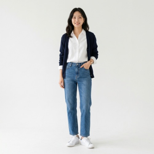 스트레이트 데님